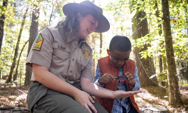 Up close with nature at Logoly State Park. Photo by Will Newton.