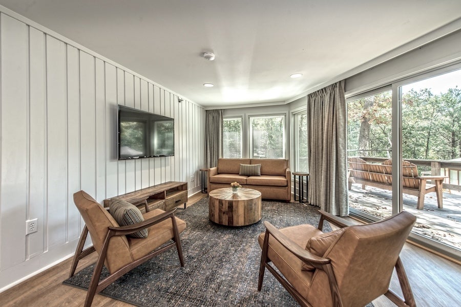 Ozark Folk Center cabin interior
