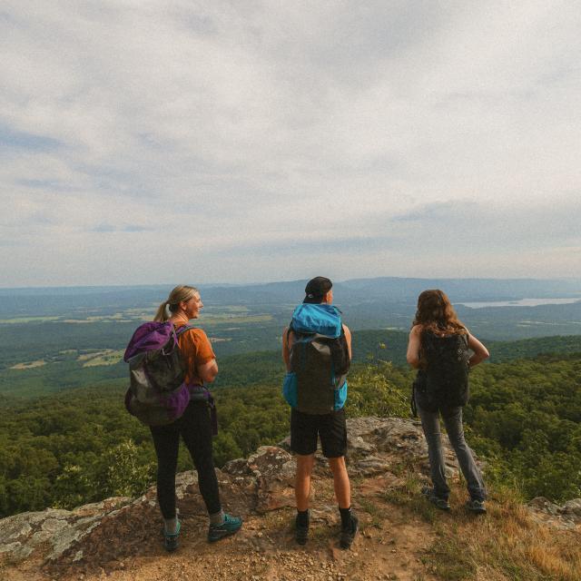 Climbing at Mount Magazine